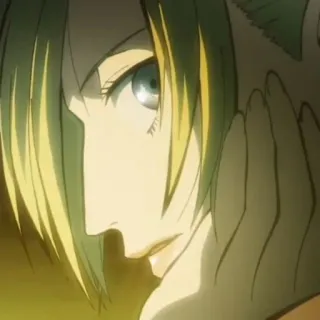 🌟 Annie Leonhart Attack on Titan アニメ, 漫画, アニメーション, 進撃の巨人, アニ・レオンハート, キャラクター telegram sticker