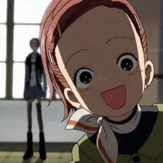 🙂 Anime, Fröhlich, Cartoon, Lächeln telegram sticker