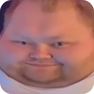 🙂 CaseOh caseoh, streamer, funny, meme, fisheye, face, reaction telegram sticker