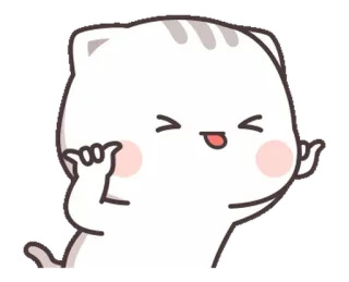 🎭 кот, милый, животное, мультфильм, стикер telegram sticker