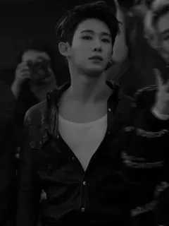 🖤 kpop, wonho, singer, asian, man, portrait telegram sticker