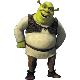 Shrek telegram stickers