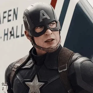 🛡 Captain America Captain America, superhero, marvel, avengers, comics, character telegram sticker