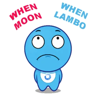 😕 WHEN MOON
WHEN LAMBO luna, lambo, crypto, finanza, meme, cartone animato, investimento telegram sticker