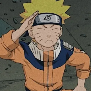 🦊 Naruto Anime, Manga, Naruto, Ninja, Kreskówka, Postać anime telegram sticker