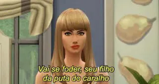 😒 Vai se foder, seu filho da puta do caralho obraza, przekleństwo, wulgaryzmy, obraźliwe telegram sticker
