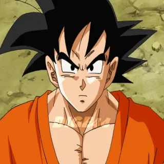 😐 Goku Dragon Ball Anime, Goku, Dragon Ball, Combat, Dessin animé, Manga telegram sticker