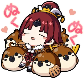 😊 ぬく Anime, Kawaii, Imut, Burung, Chibi, Ilustrasi telegram sticker