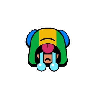 😭 Leon Brawl Stars brawl stars, leon, sad, video game, character telegram sticker
