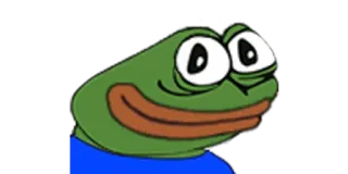😳 Pepe the Frog rana, meme, pepe telegram sticker