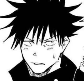 🗿 Megumi Fushiguro Jujutsu Kaisen Anime, Manga, Megumi Fushiguro, Jujutsu Kaisen, Sorcière telegram sticker
