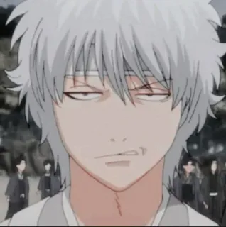🧊 Gintoki Sakata Gintama Anime, Manga, Gintoki, Gintama, Comédie, Parodie, Samouraï telegram sticker