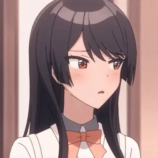 😅 anime, cô gái, hoạt hình, chân dung, manga, phụ nữ telegram sticker