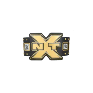 👑 NXT catch, NXT, ceinture de championnat, divertissement sportif, or, ceinture telegram sticker