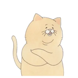 😩 cat, animal, cartoon, cute, happy, pet telegram sticker
