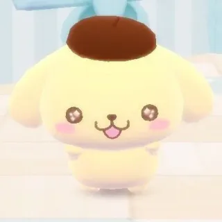 🥺 Pom Pom Purin kreskówka, pies, słodki, kawaii, sanrio telegram sticker