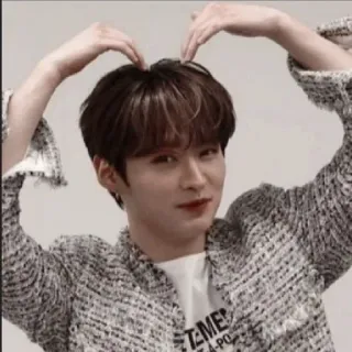 🖤 kpop, 心, 爱, 偶像, 可爱, 男人, 肖像 telegram sticker