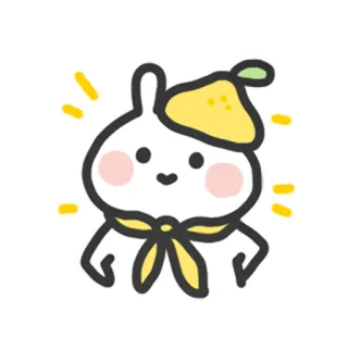 🍋 cartoon, kawaii, cute, sticker, character telegram sticker
