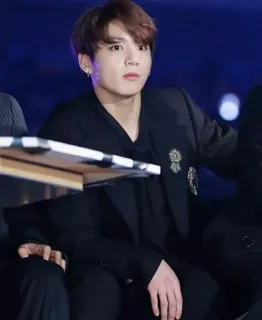 🕸 Jungkook K-pop, BTS, musician, singer, male, Asian telegram sticker