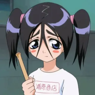 🍁 Bleach 浦原商店 Anime, Manga, Cartone animato, Ragazza, Ritratto telegram sticker