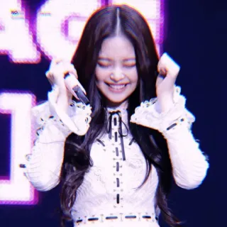 🎠 Jennie Kim kpop, เจนนี่, blackpink, นักร้อง, ไอดอล, เกาหลี telegram sticker