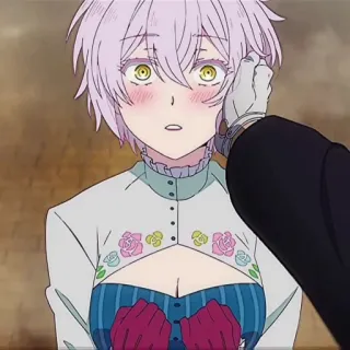 🌸 动漫, 角色, 漫画, 肖像, 女性, 女人 telegram sticker
