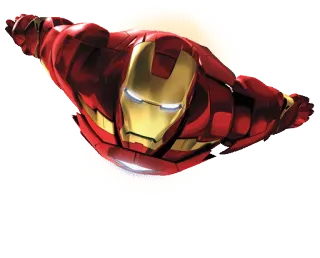 ✈ Iron Man アイアンマン, マーベル, スーパーヒーロー, 飛行, コミック telegram sticker