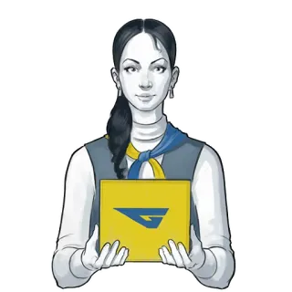 Kazpost telegram stickers