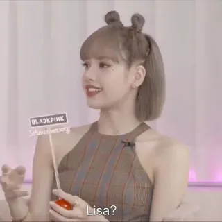 🪶 Lisa BLACKPINK kpop, musica, intrattenimento, gruppo femminile, celebrità whatsapp sticker