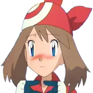 😳 May Pokemon Аниме, Покемон, Май, Мультфильм telegram sticker
