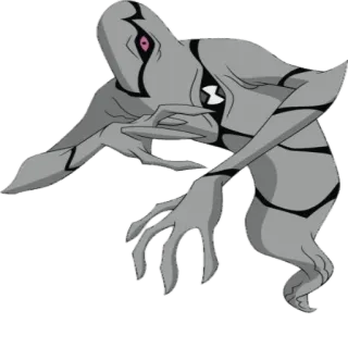 😁 Ghostfreak Ben 10 Ghostfreak, Бен 10, Пришелец, Персонаж мультфильма, Монстр, Призрак, Злодей telegram sticker