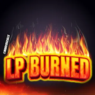 🥵 LP BURNED fire, burned, lp, flames, burning telegram sticker