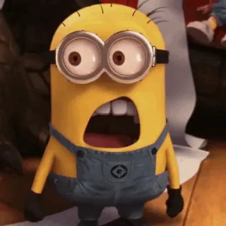 🍌 Minion Despicable Me Minion, Cartoon, Lustig, Ich Einfach Unverbesserlich, Gelb telegram sticker