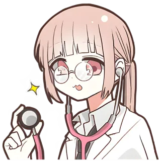 Милая парочка @Nyasticks telegram stickers