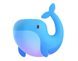 🐋 balena, blu, animale, mare, mammifero, carino, oceano telegram sticker