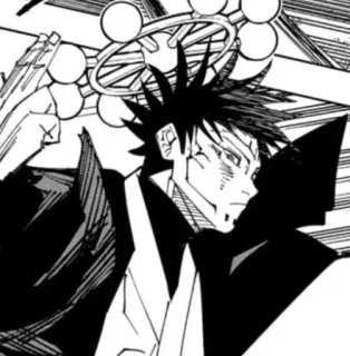 🎭 Megumi Fushiguro Jujutsu Kaisen Megumi Fushiguro, Jujutsu Kaisen, Anime, Manga, Personnage, Exorciste telegram sticker