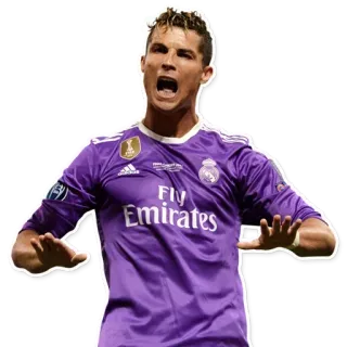 👇 Cristiano Ronaldo football, football, athlète, real madrid, cristiano ronaldo, sport whatsapp sticker