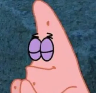 🔐 Patrick Star SpongeBob SquarePants patrick, star, spongebob, cartoon, nickelodeon, meme, sleepy telegram sticker