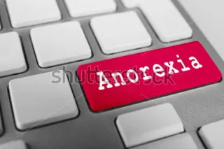 🚺 Anorexia anoreksia, gangguan makan, kesehatan, keyboard, medis telegram sticker
