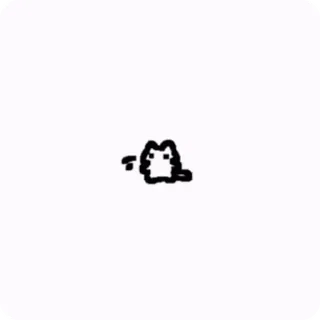 🌟 cat, pixel art, animal, kitten, cute, simple telegram sticker