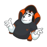 Boris the Coach by Virtus.pro telegram stickers