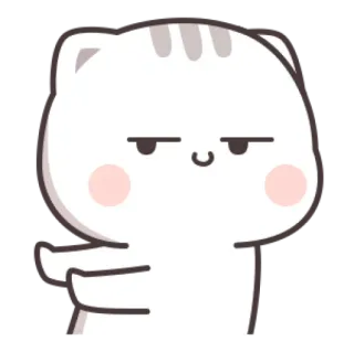 🍼 chat, autocollant, mignon, animal telegram sticker