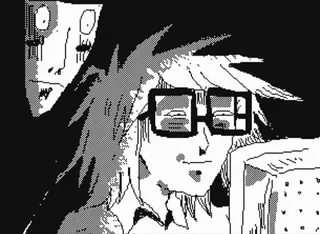 💻 Cartoon, Anime, Computer, Kantoor, Eng telegram sticker
