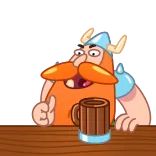 Tormund the Nomad @TgEmojis telegram emojis 🍺