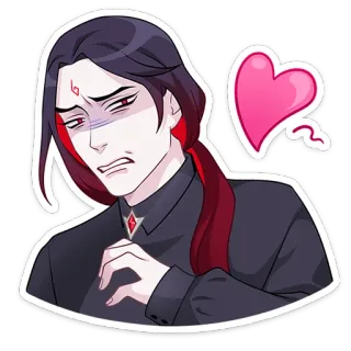 🥰 アニメ, 愛, ハート, ステッカー, 漫画, 表現 whatsapp sticker