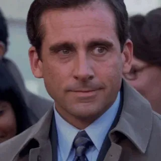 🗞 Michael Scott The Office Comedy, TV, The Office, Michael Scott, Steve Carell telegram sticker