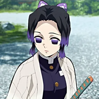 Shinobu @animestickersii @pinterest_to_stickerbot telegram stickers