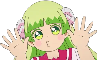😙 anime, character, illustration, girl, cute, manga telegram sticker