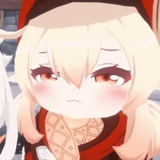 😑 Klee Genshin Impact Anime, Klee, Genshin Impact, Videogame, Cartoon telegram sticker
