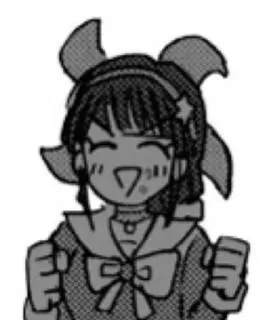 🌟 อนิเมะ, มังงะ, ผู้หญิง, มีความสุข, น่ารัก, ภาพประกอบ telegram sticker